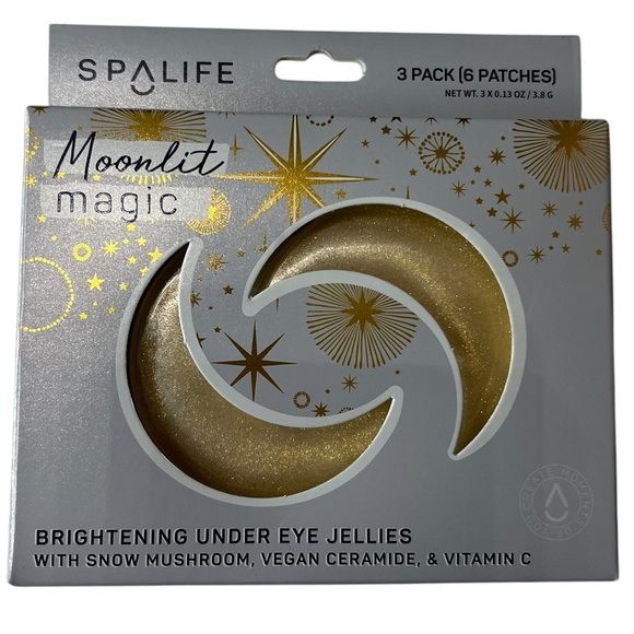 NEW SpaLife Beauty Stargazing Radiating Under Eye Masks – Hydrogel Eye Patches - Picture 1 of 3
